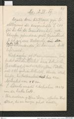 Seite 23, Tagebuch "Spitz a. d. Donau | Paläolithstation u. altbronz. Gräberfeld" (NHMW-PRAE-BBB-49)